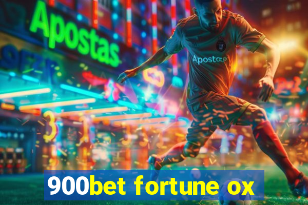 900bet fortune ox